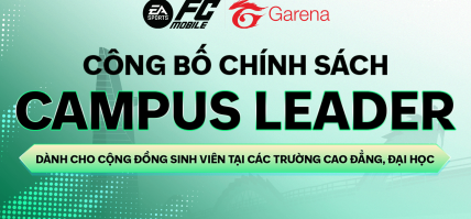 ĐĂNG KÝ NGAY: CHƯƠNG TRÌNH CAMPUS LEADER – PHÁT TRIỂN PHONG TRÀO FC MOBILE HỌC ĐƯỜNG