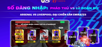 [CHUỖI VẬT PHẨM] SỔ ĐĂNG NHẬP: PHÁO THỦ VS LỮ ĐOÀN ĐỎ | TỪ 08/01 ĐẾN 14/01/2026