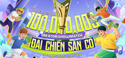 [ CREATOR SHOWMATCH] ĐẠI CHIẾN SÂN CỎ CHÍNH THỨC KHỞI TRANH – SÂN CHƠI ĐỈNH CAO DÀNH CHO CỘNG ĐỒNG NHÀ SÁNG TẠO FC MOBILE