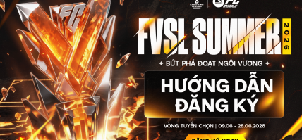 HƯỚNG DẪN ĐĂNG KÝ FVSL SUMMER 2026 TRÊN TRANG GIẢI ĐẤU