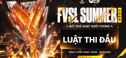 LUẬT VÀ THỂ THỨC THI ĐẤU – GIẢI ĐẤU FVSL SUMMER – 2026