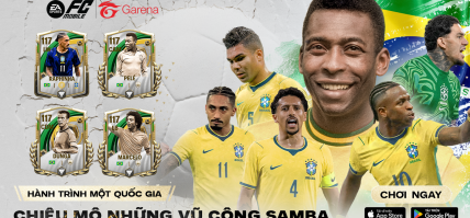[CẬP NHẬT MÙA THẺ] A NATION’S STORY – BRAZIL: TINH HOA BÓNG ĐÁ XỨ SAMBA
