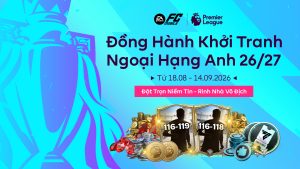 ĐỒNG HÀNH KHỞI TRANH NGOẠI HẠNG ANH 26/27: Đặt Trọn Niềm Tin, Rinh Nhà Vô Địch