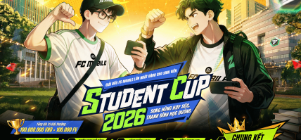 STUDENT CUP 2026: SONG HÙNG HỢP SỨC, TRANH ĐỈNH HỌC ĐƯỜNG