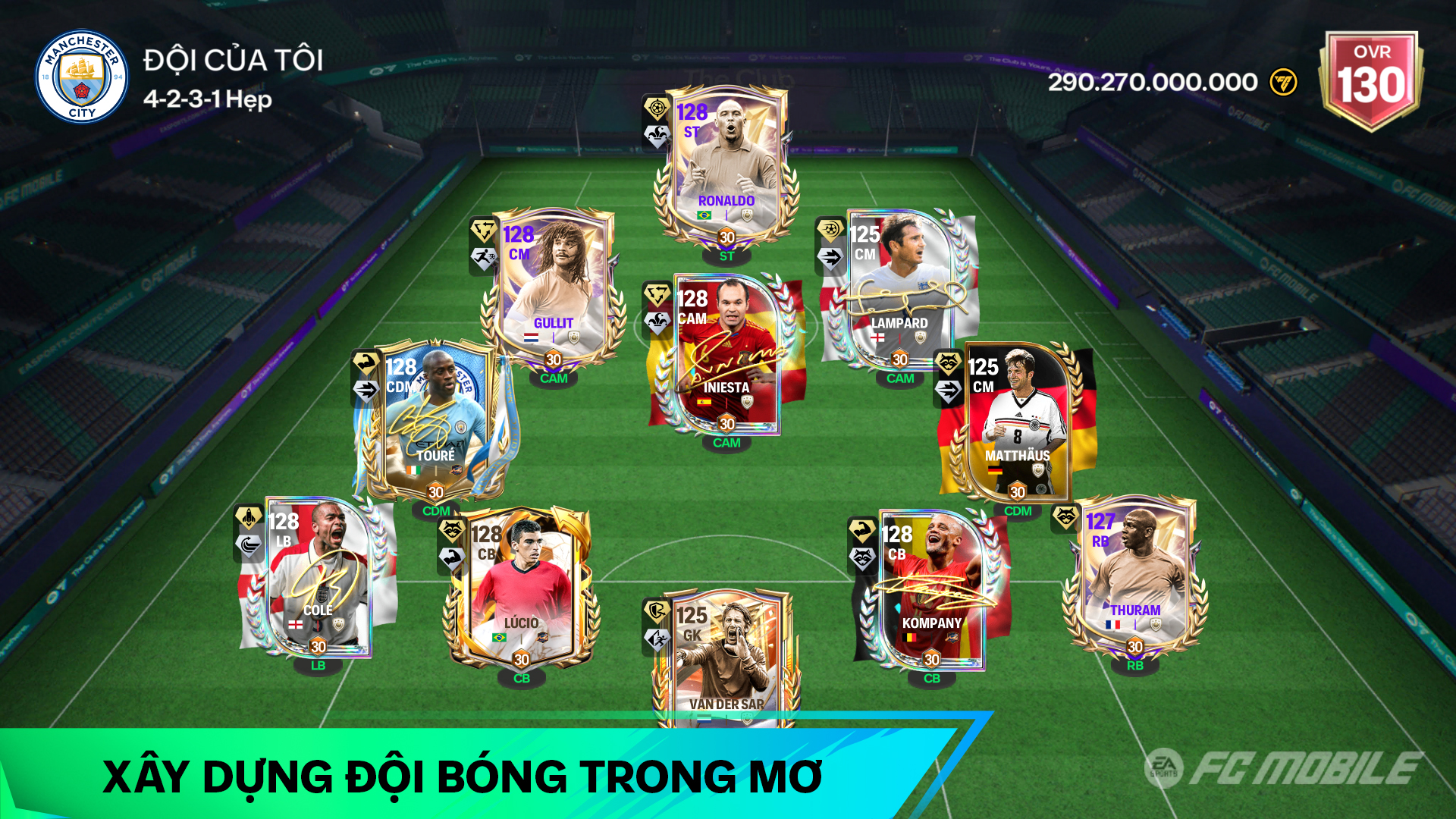 XÂY DỰNG ĐỘI BÓNG TRONG MƠ