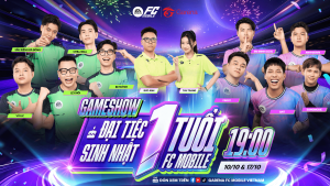 FC MOBILE ĐÓN SINH NHẬT 1 TUỔI CÙNG GAMESHOW ĐẠI TIỆC SINH NHẬT