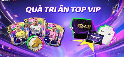 QUÀ TRI ÂN TOP 50 HLV VIP NHÂN DỊP SINH NHẬT 1 TUỔI CỦA FC MOBILE VIỆT NAM