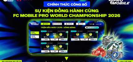 [SỰ KIỆN ĐỒNG HÀNH FC PRO MOBILE WORLD CHAMPIONSHIP 2026] TIẾP LỬA VIỆT NAM – HƯỚNG ĐẾN CHỨC VÔ ĐỊCH